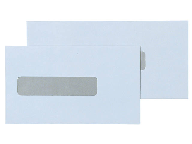 Envelop Quantore 109x224mm Vm 80gr wt 500st