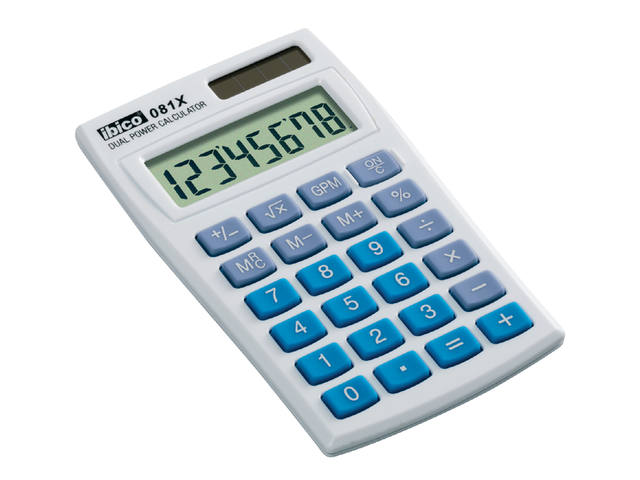 Rekenmachine Ibico 081X