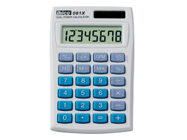 Rekenmachine Ibico 081X
