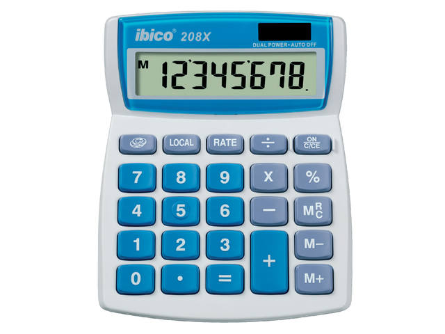 Rekenmachine Ibico 208X