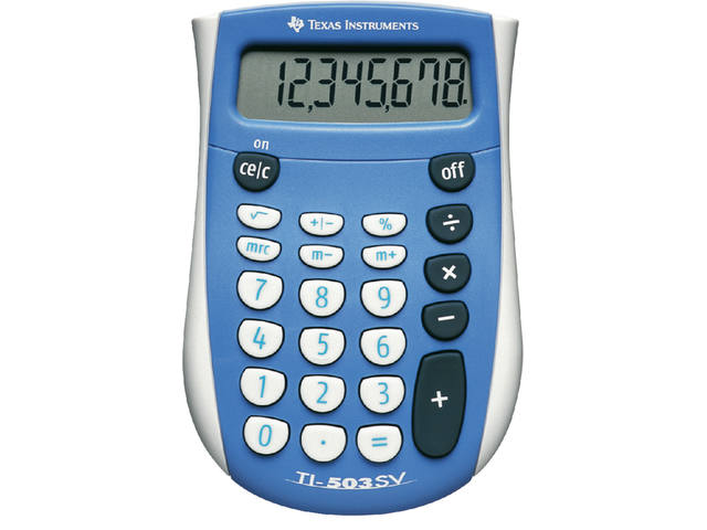 Rekenmachine Texas TI-503 superview