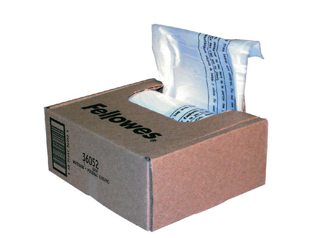 Papiervernietigerzak Fellowes 28 liter 100st