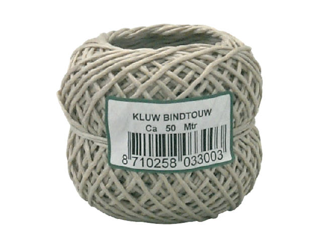 Henneptouw Muller 2-draads ca 50 meter